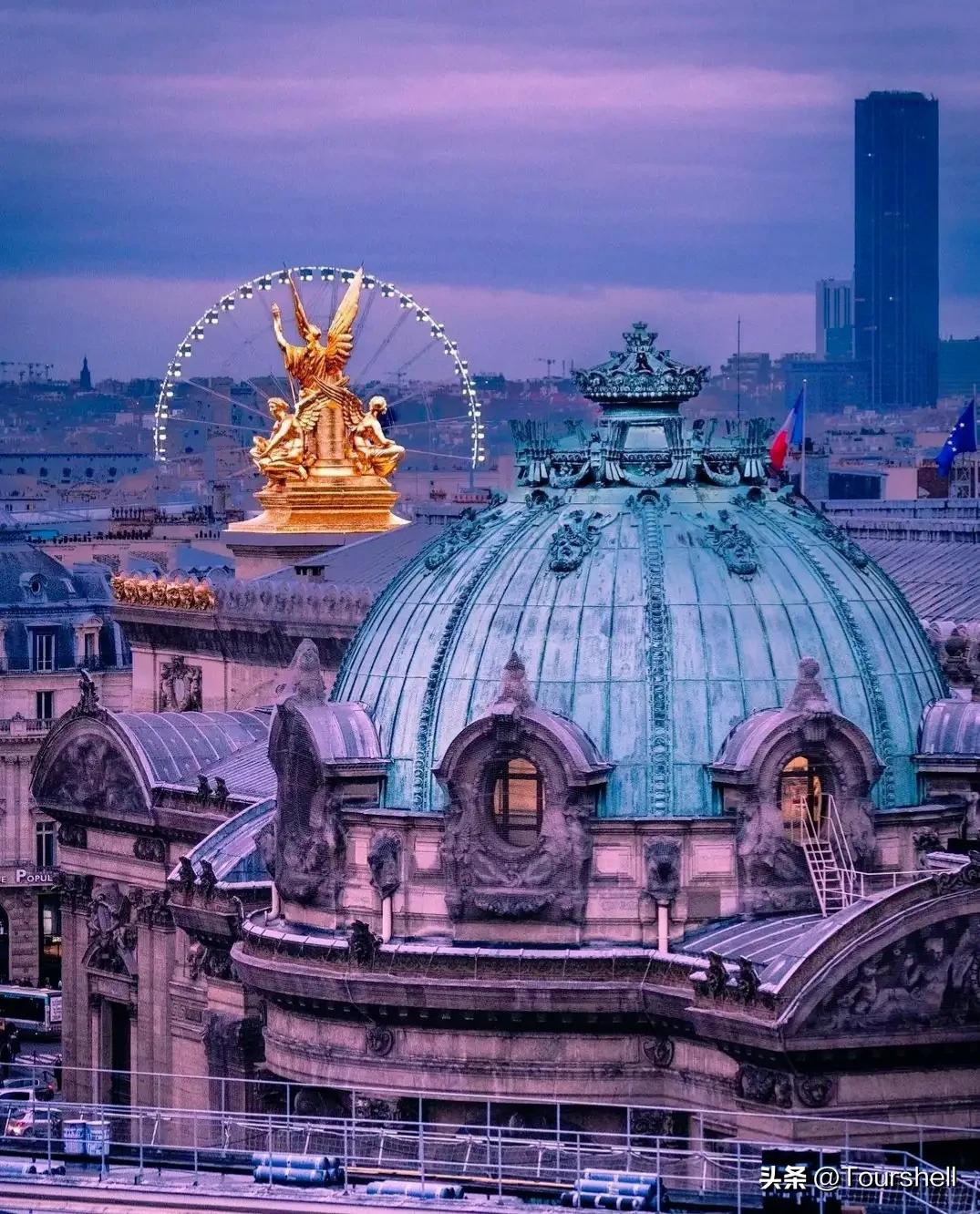 世界顶级最美城市法国巴黎图集,巴黎最美十大夜景