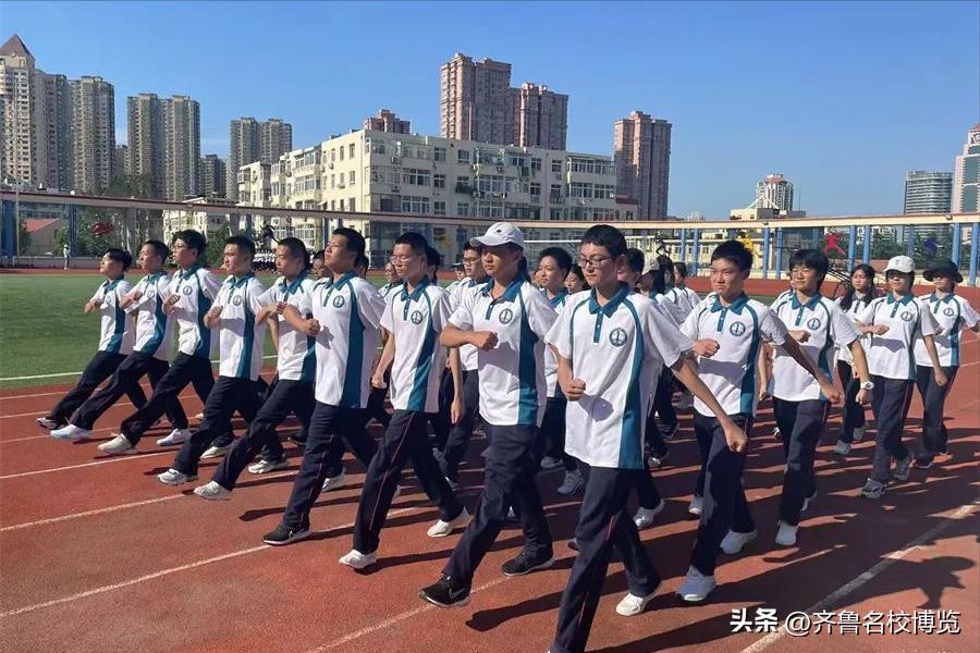 光影镌刻,军训好时光,青岛一中2022级新生军训掠影
