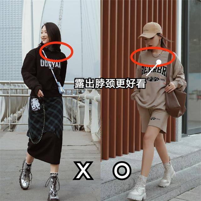 早春搭配毛衣带帽卫衣,别傻傻穿毛衣了今年流行减龄卫衣