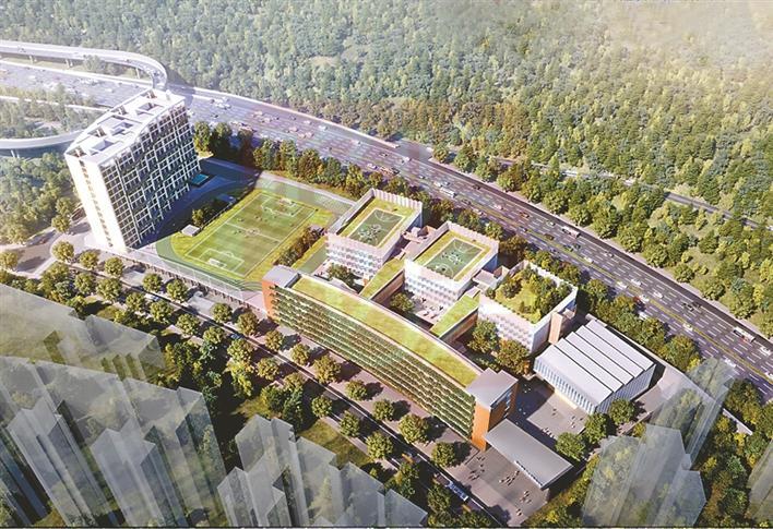 深圳四大中学新校区,深圳明德实验学校香蜜湖校区