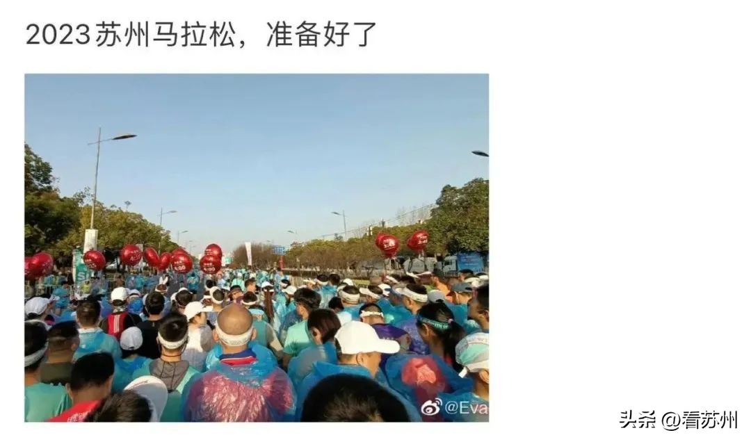 今日苏州马拉松新闻,苏州金鸡湖马拉松鸣枪开跑