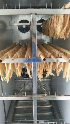 腐竹废渣蒸汽烘干机设备,腐竹微波烘干杀菌设备