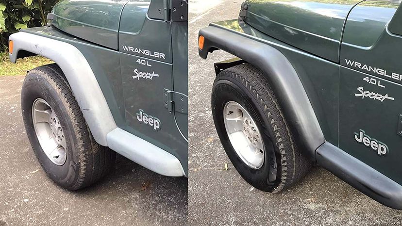 汽车黑色饰条变色怎么办,黑色汽车褪色修复