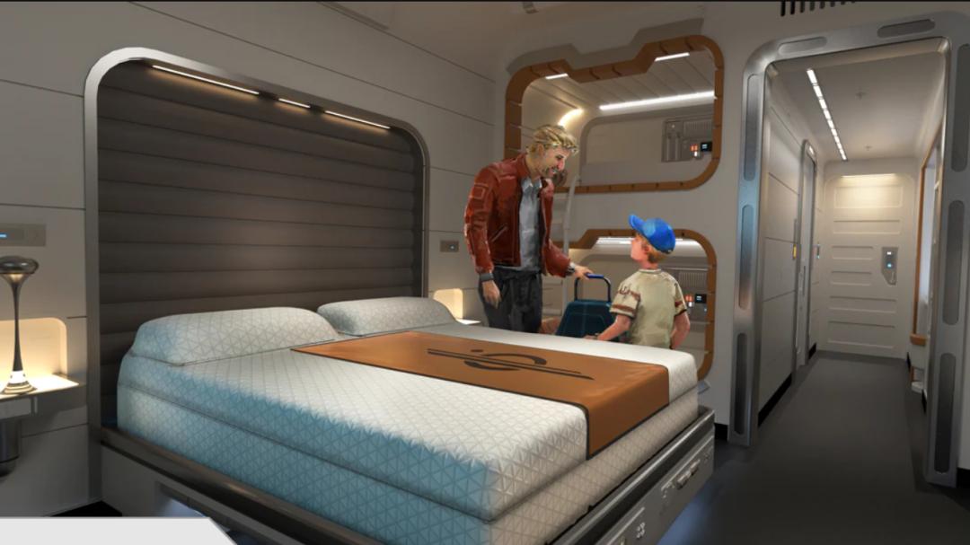 美国迪士尼星球大战酒店,全球高档酒店沉浸式体验