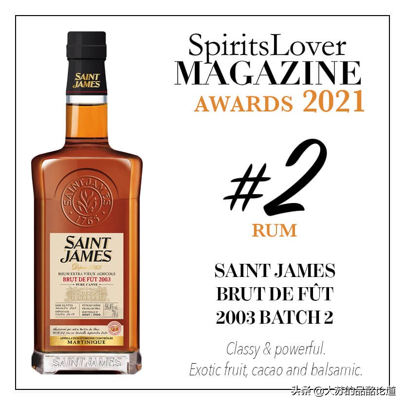 2021年度全球最佳朗姆酒TOP10，泰国、日本入选榜单