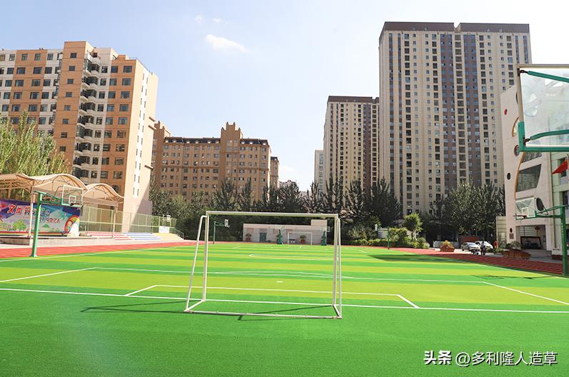 打篮球学校操场,校园运动场地足球场地布置