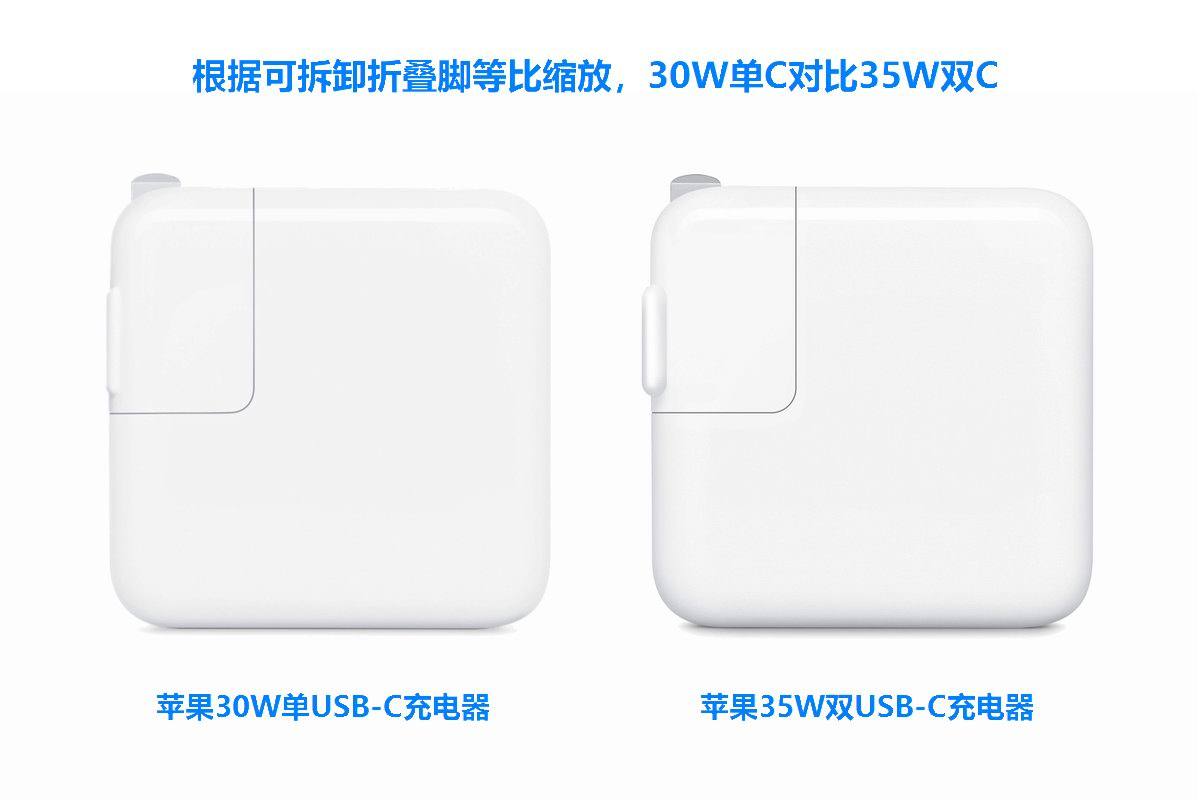 苹果充电器35w快充原装正品价位,苹果45w双端口充电器测评