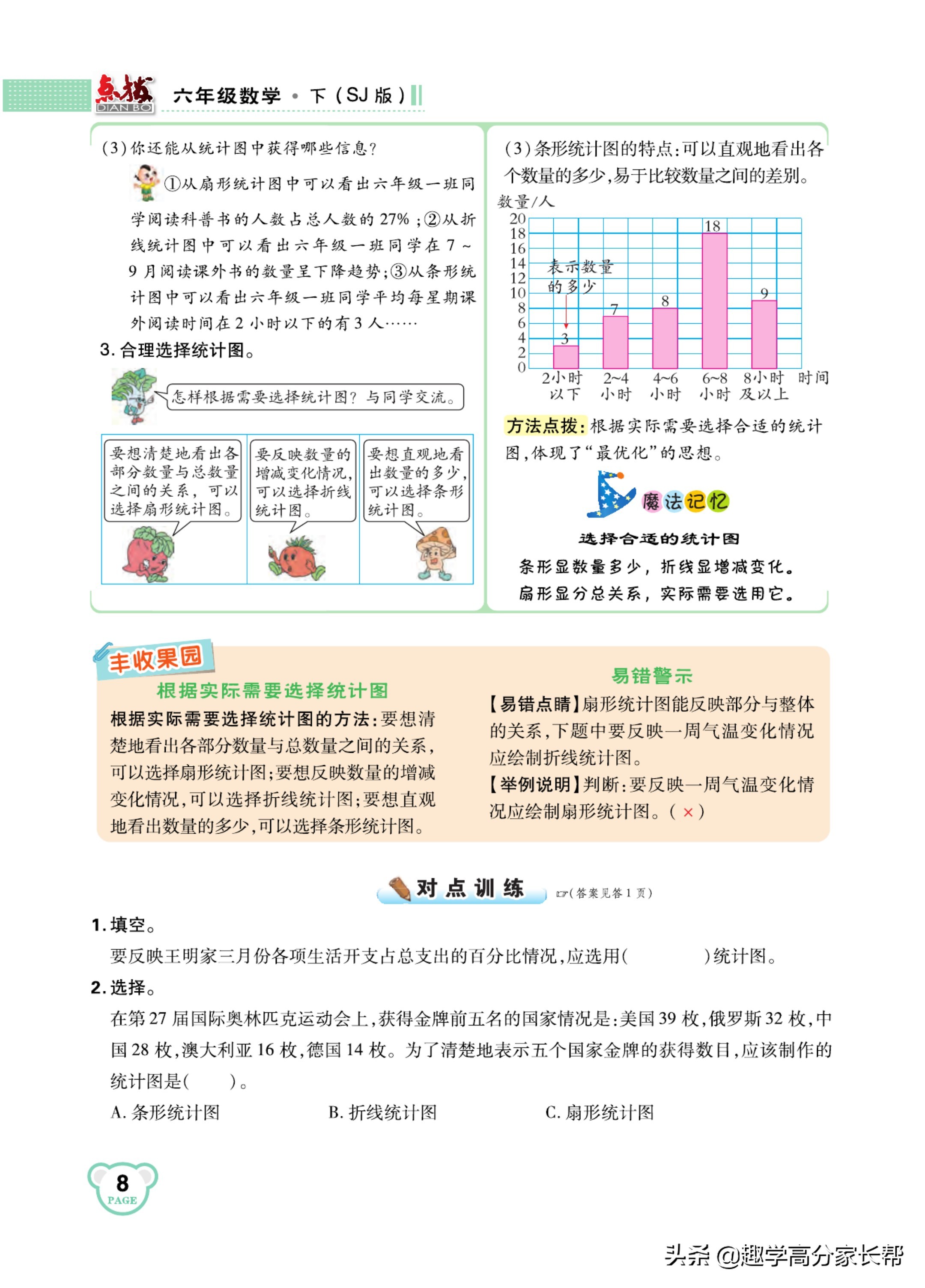 六年级数学下册知识点整理归纳,六年级下册数学必考知识点归纳