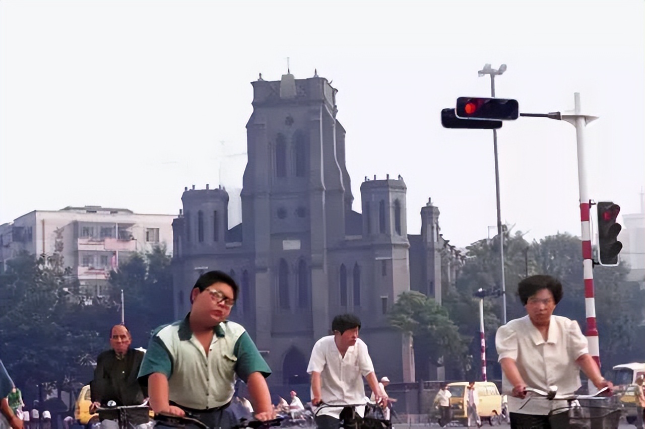 天津海滨区老照片,天津旧景照片