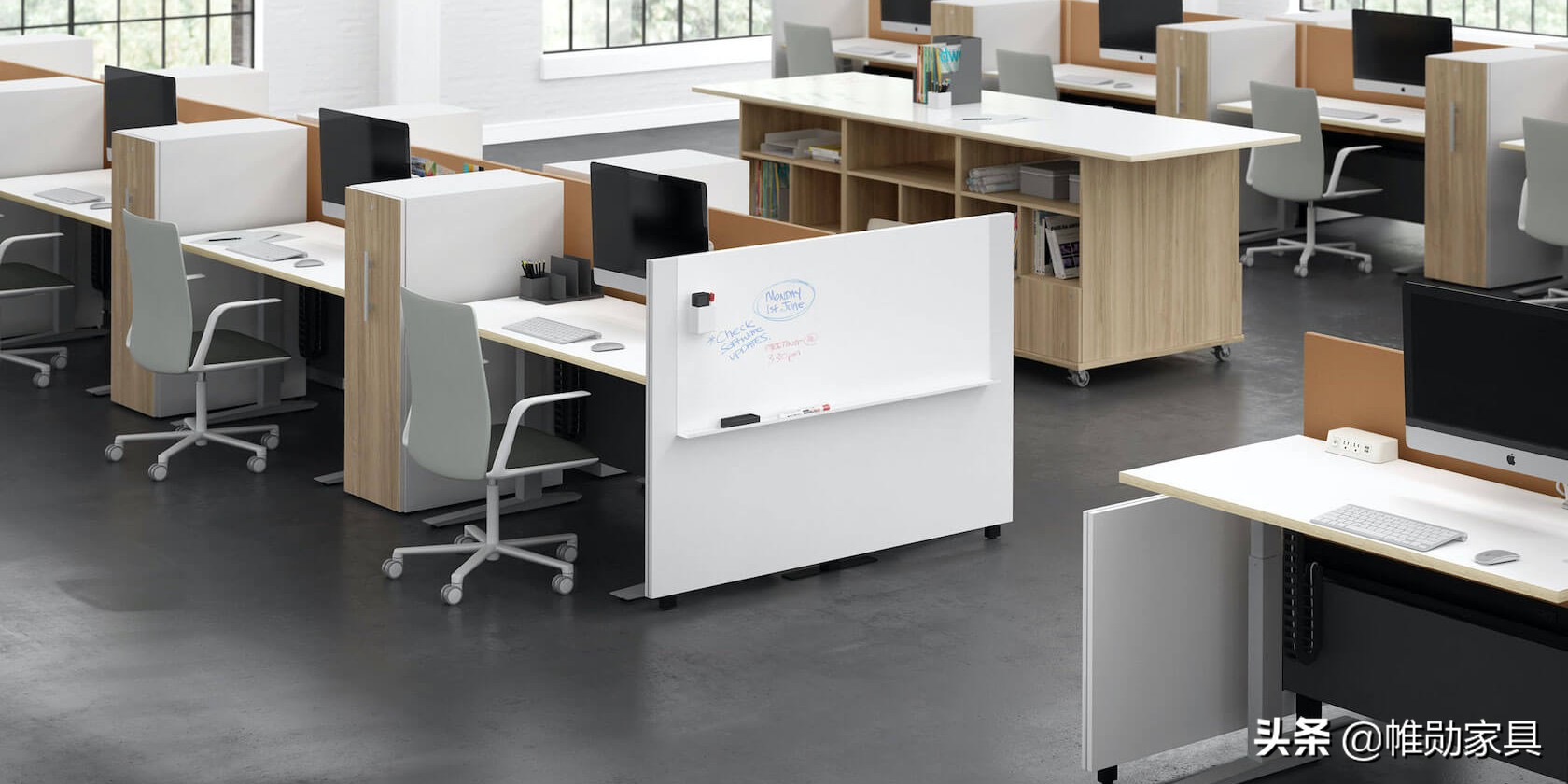 开放式办公空间平面设计,开放式办公空间装修设计布局