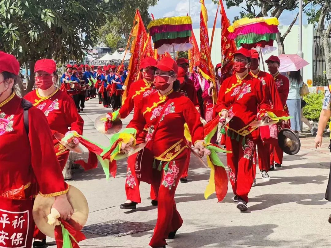 今天!妈祖在香港两地巡安