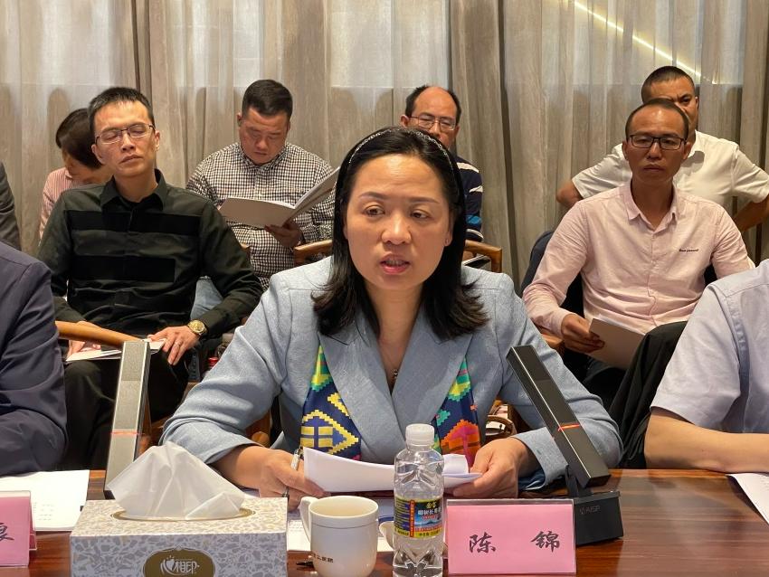 2023年度期“同心·于山讲谈”，会长张震为优化营商环境建言献策