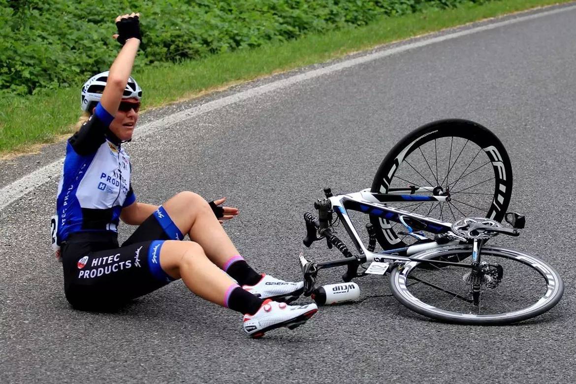 我还是没有逃过骑行必然会摔跤的魔咒