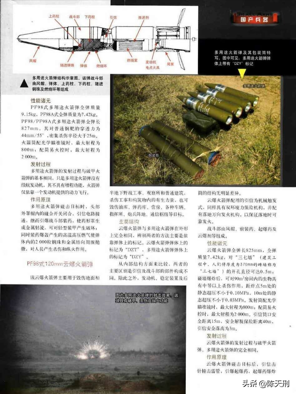 120毫米重型火箭筒,120单兵火箭筒操作