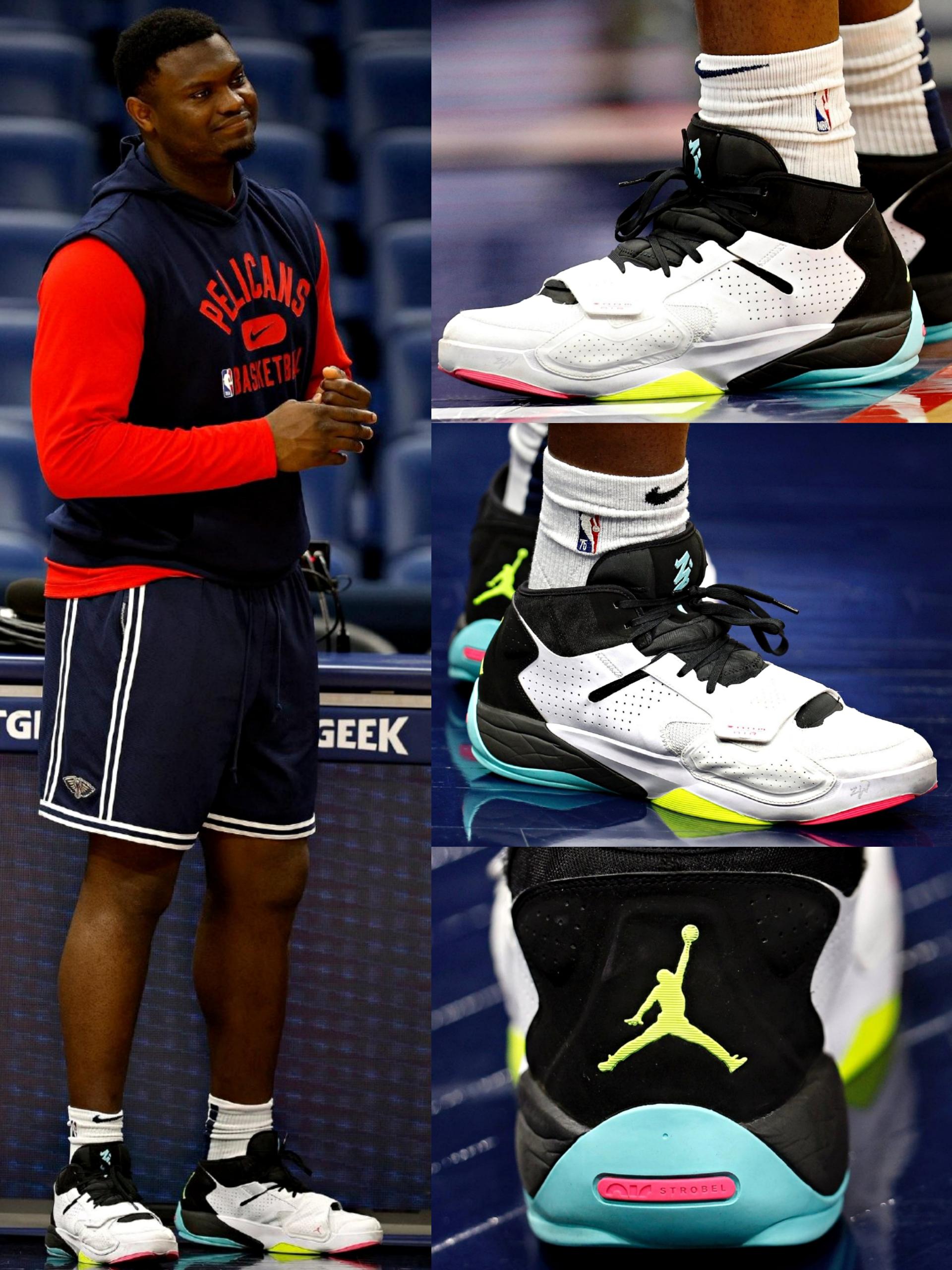 东契奇二代和锡安二代哪个好,东契奇两个版本球鞋