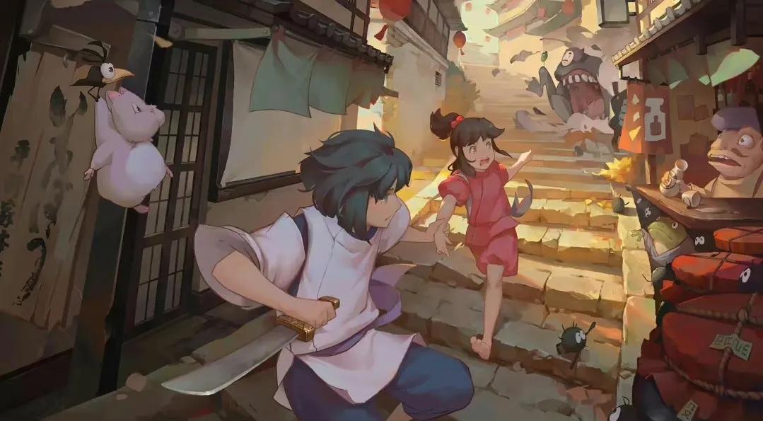 宫崎骏动漫图片壁纸高清千与千寻,宫崎骏动漫高清壁纸4k全屏60帧