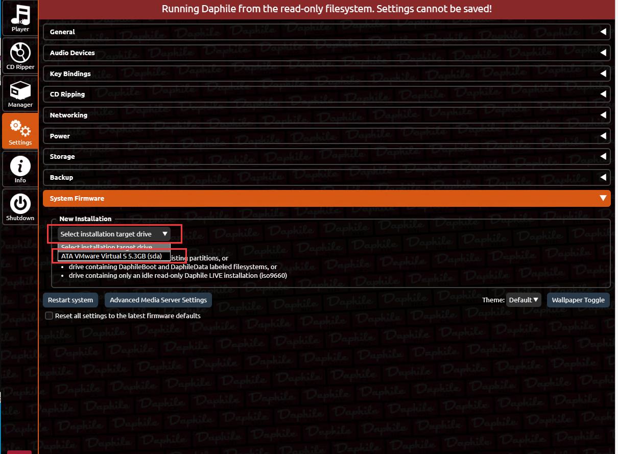 达菲daphile系统用什么app播放,安装达菲音乐播放系统硬盘的选择