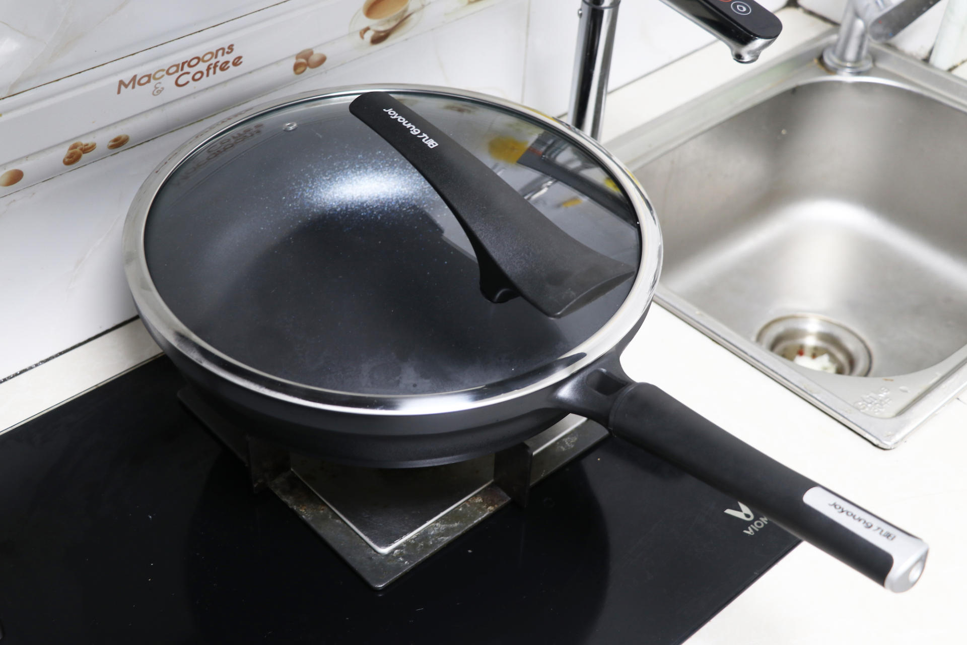 平底锅不粘锅燃气专用九阳,九阳少油烟不粘锅平底锅家用