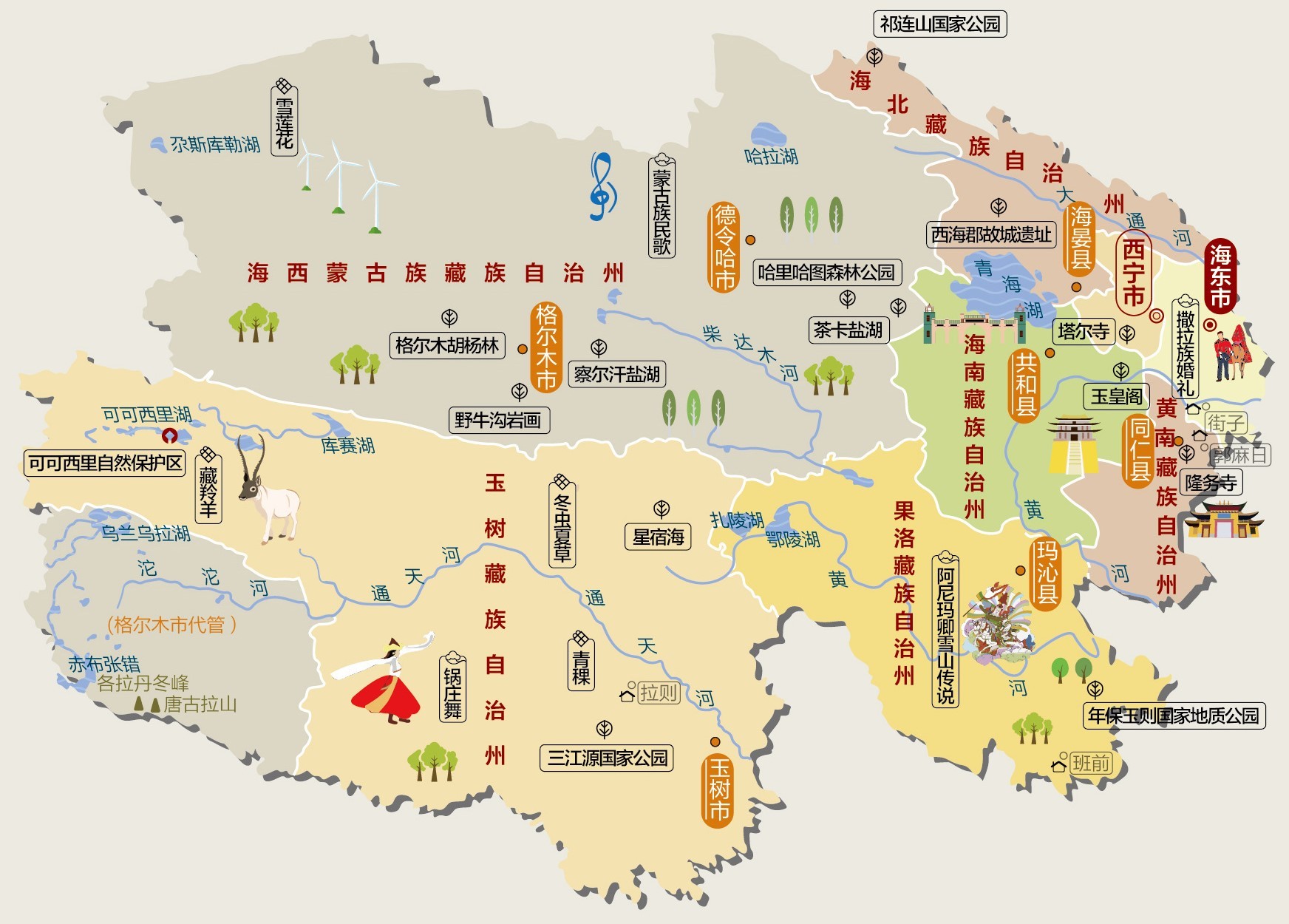 为什么青海是省而不是自治区,青海市什么时候划为省的