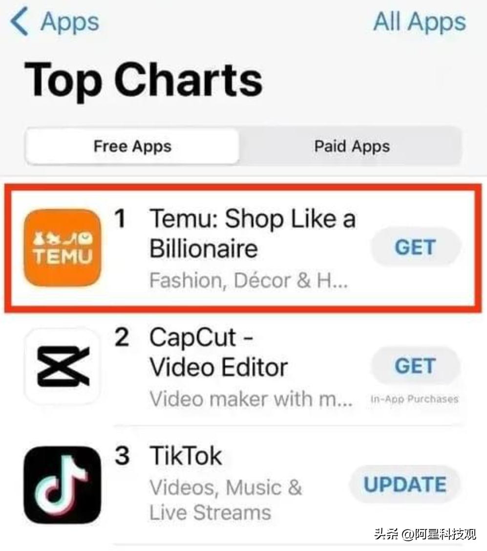 中国app在美国受欢迎,大陆app霸榜美国