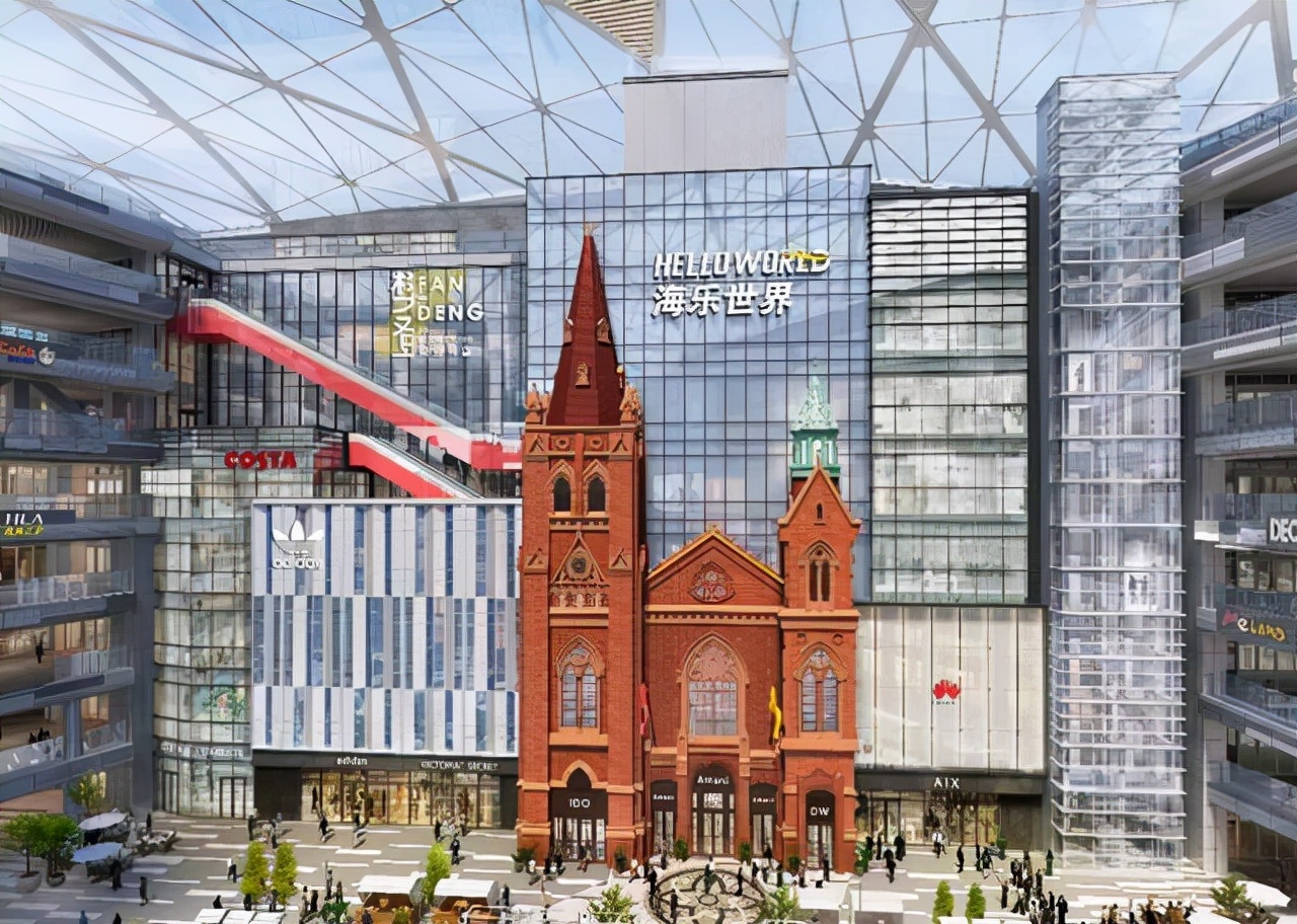 昆明海乐世界商场结构,海乐世界设计