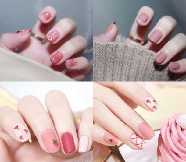 适合美甲师的美甲图片,美甲师必学款式图片