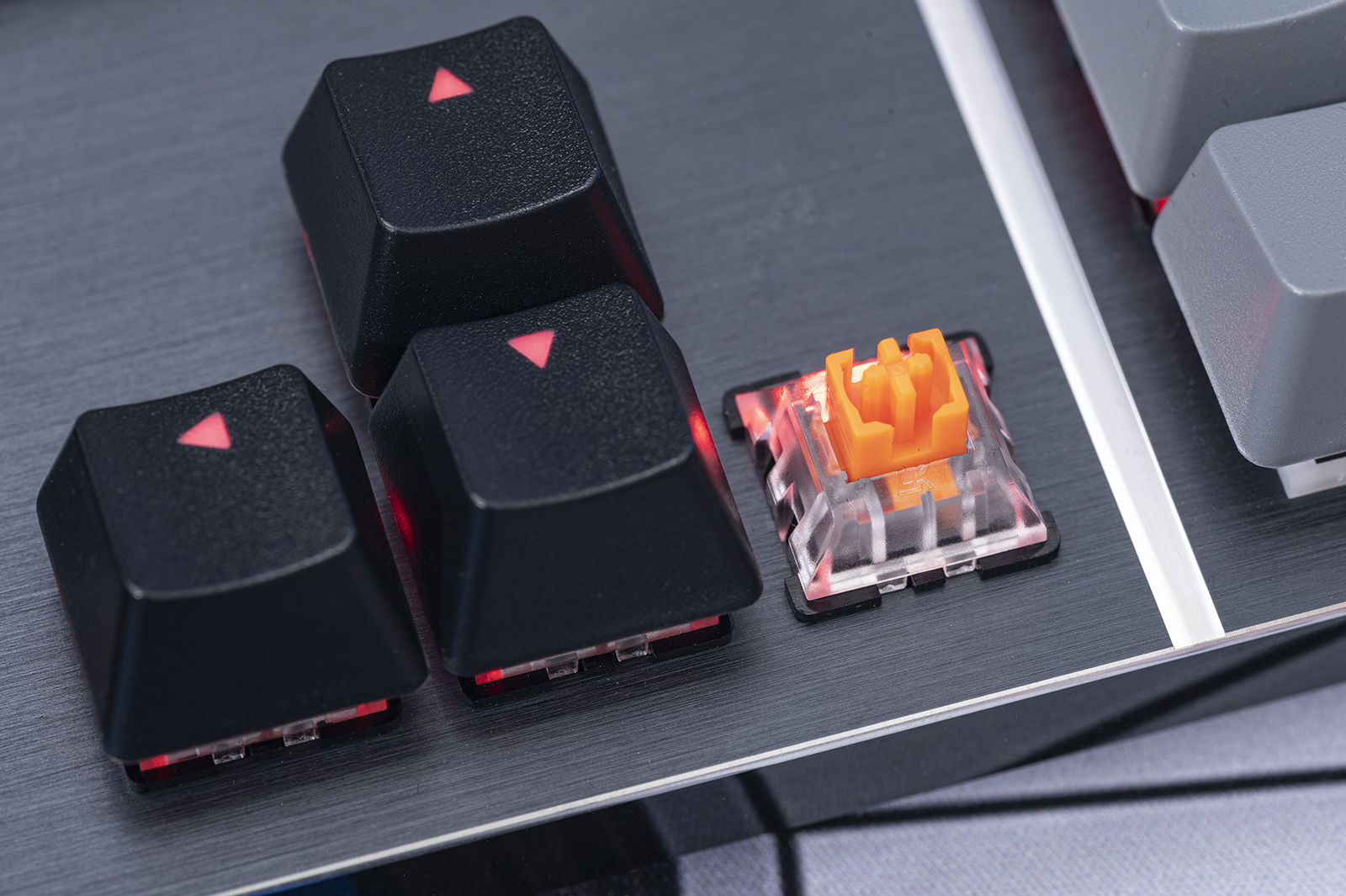 复古颜色机械键盘,迪摩f8键盘