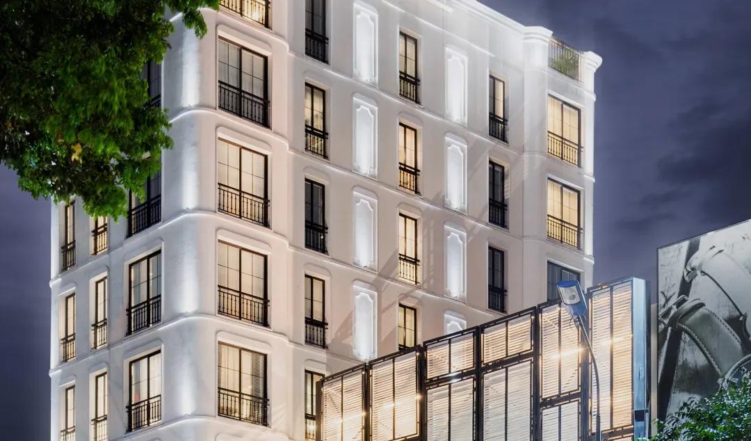 经典摩登复古风的五星级酒店,经典的酒店