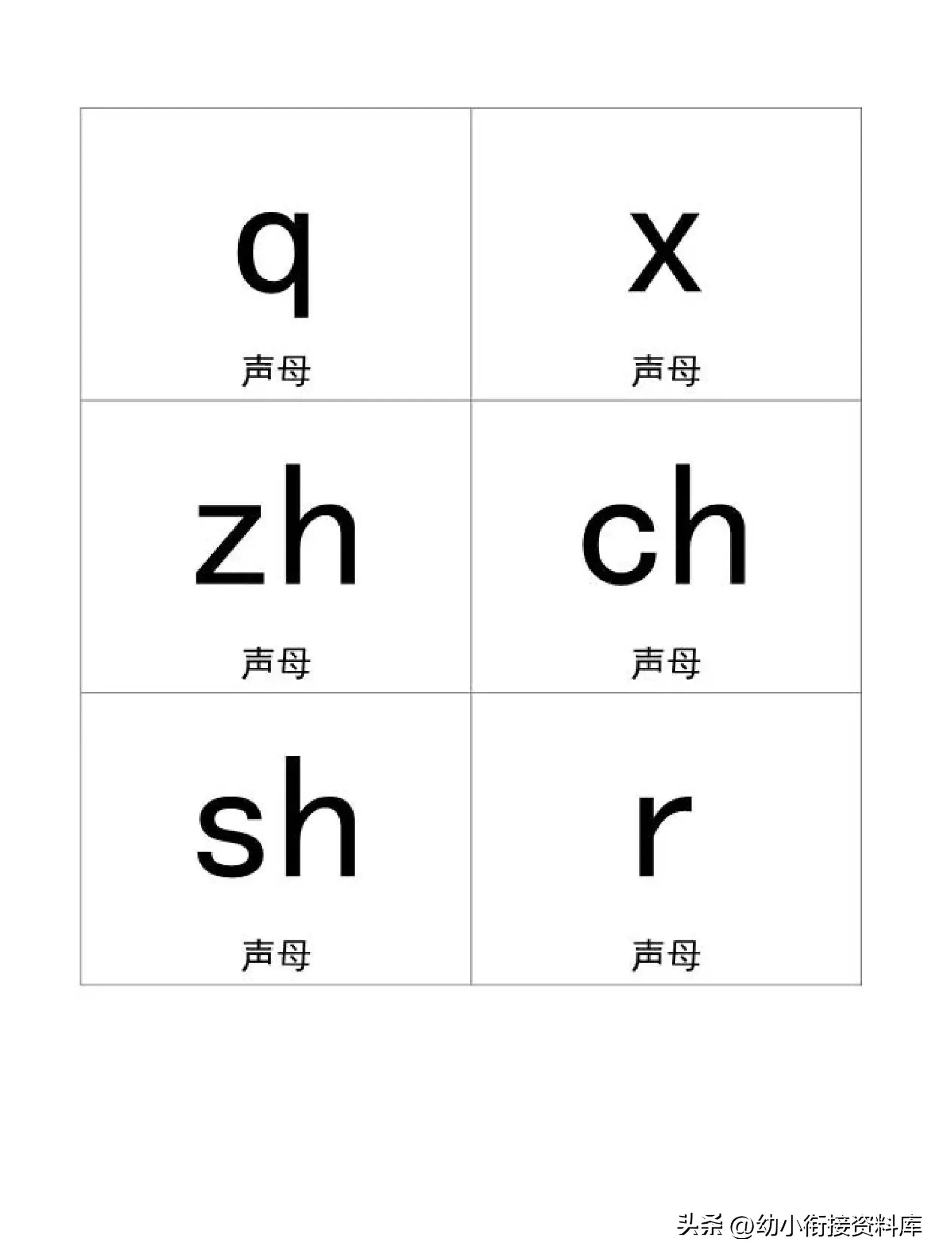 幼小衔接学拼音三拼音节,幼小衔接拼音表和拼音拼读大全