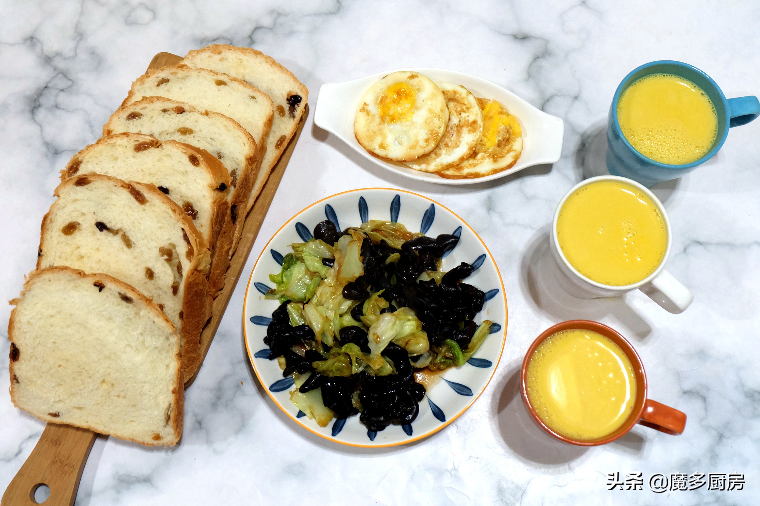 懒人妈妈五分钟搞定营养早餐,全职妈妈做简单的早餐文案