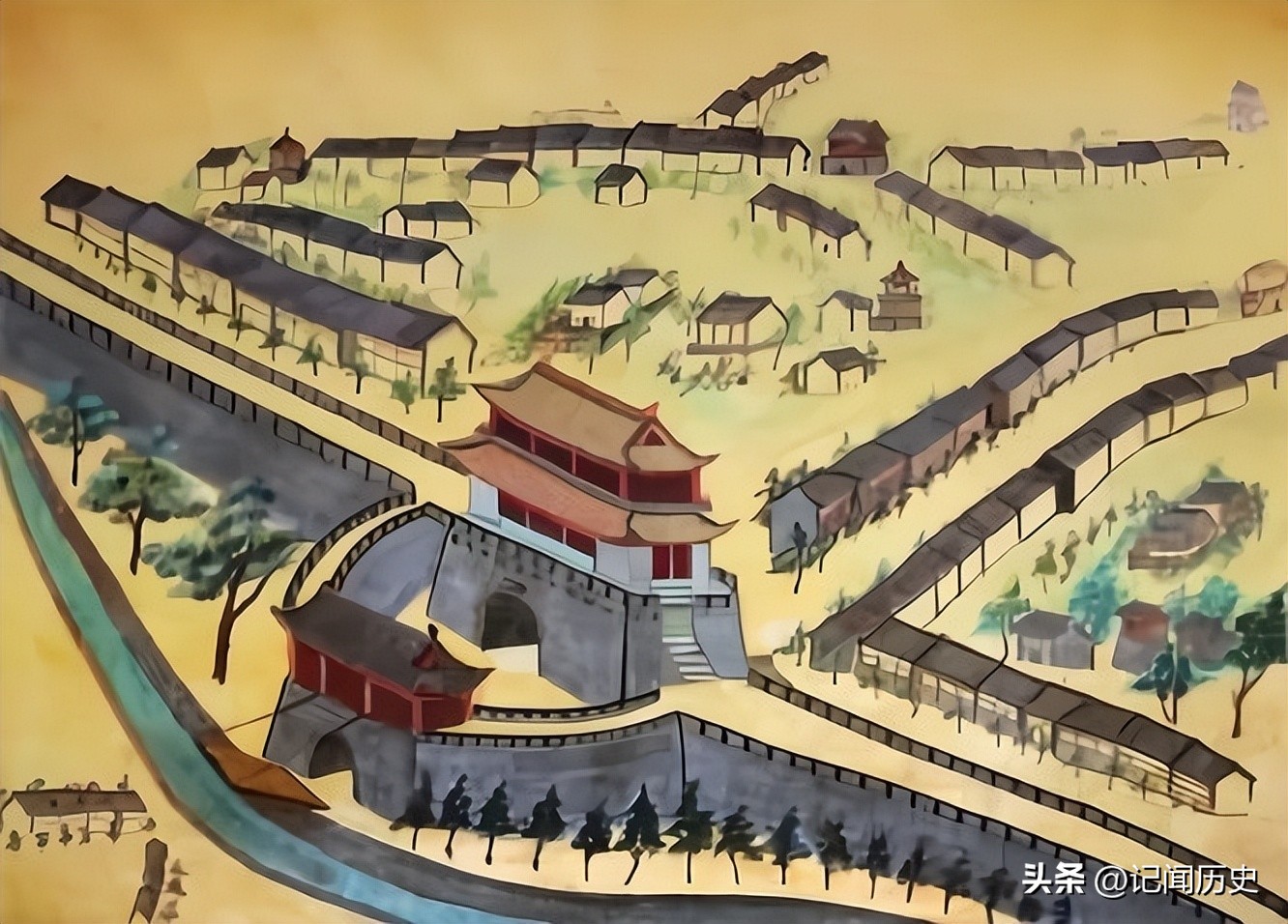 古代城防建设,所谓城防主要包括哪些建筑