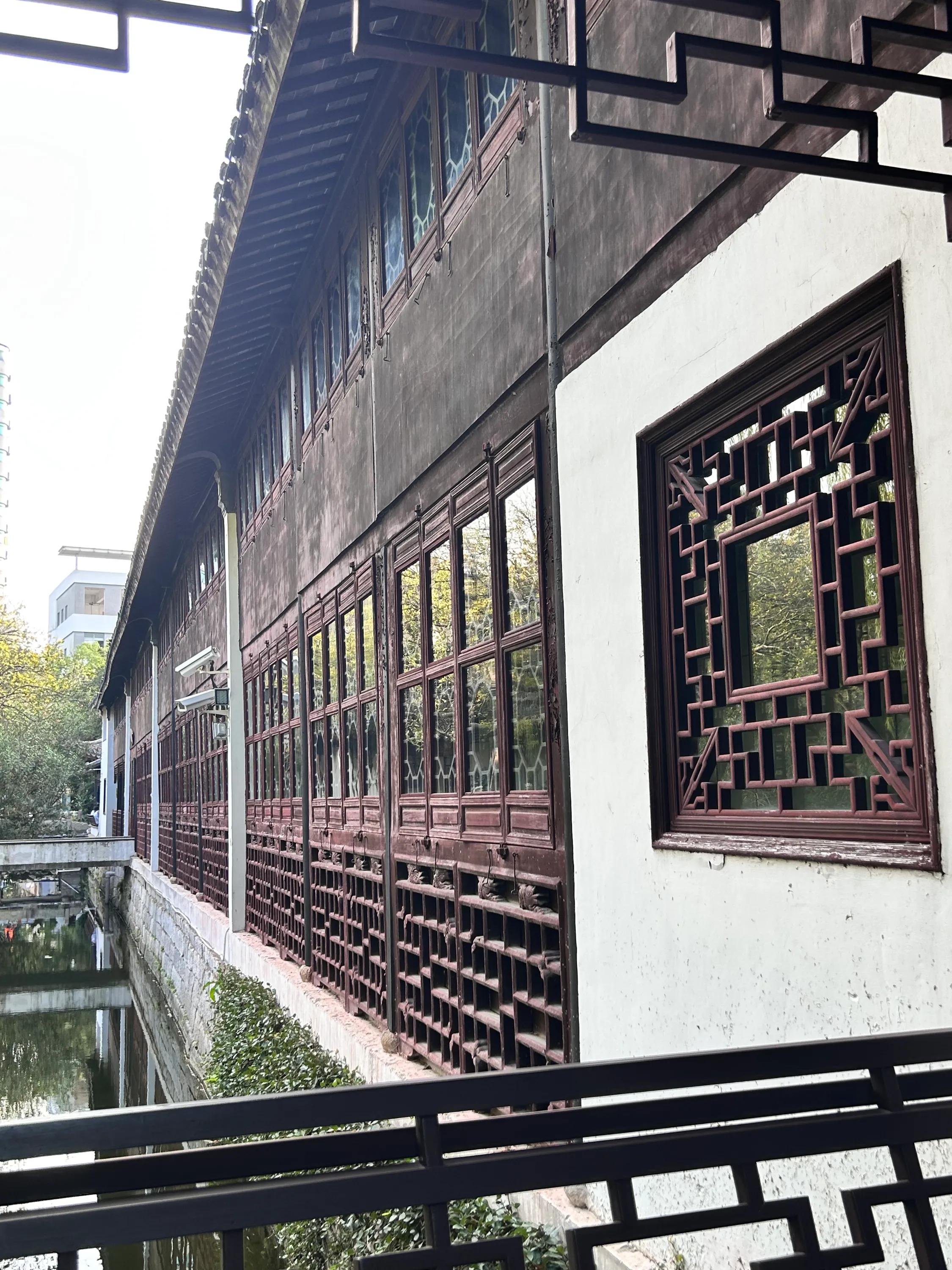 青浦古典园林图片,曲水园上海五大古园林之一