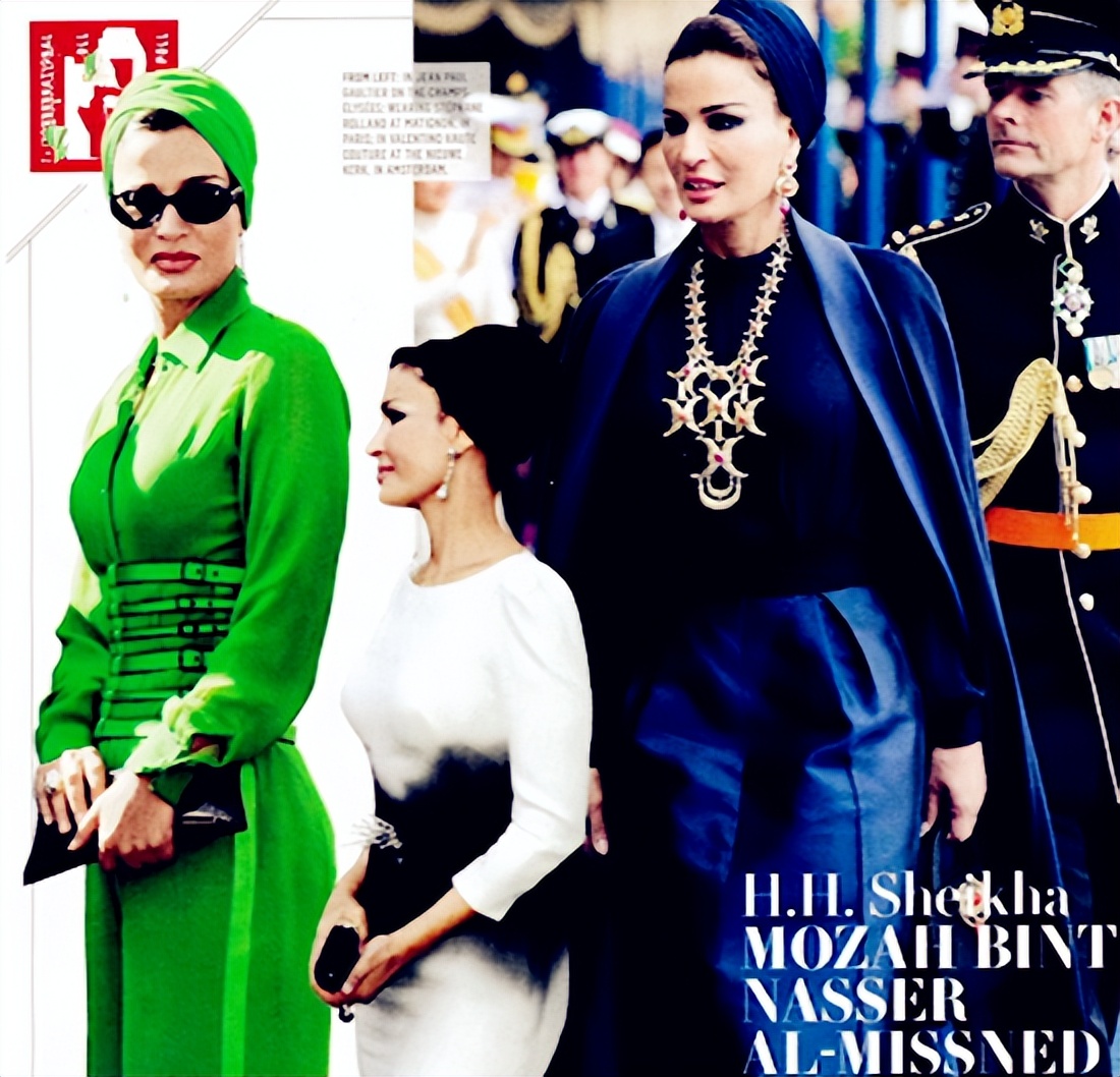 卡塔尔王太后气场,卡塔尔王太后英国女王