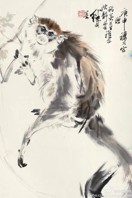 刘继卣猴,刘继卣画猴作品高清大图