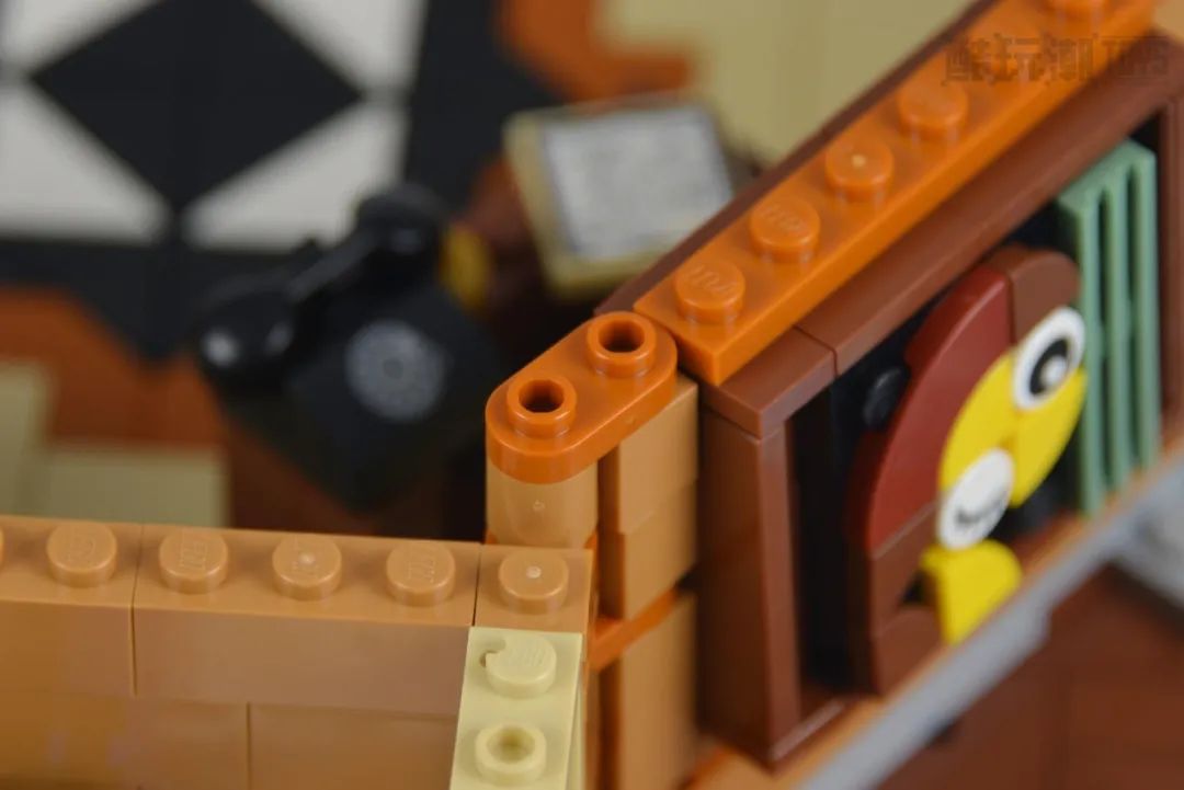 乐高街景巴黎转角内部细节,乐高转角精品酒店开箱视频