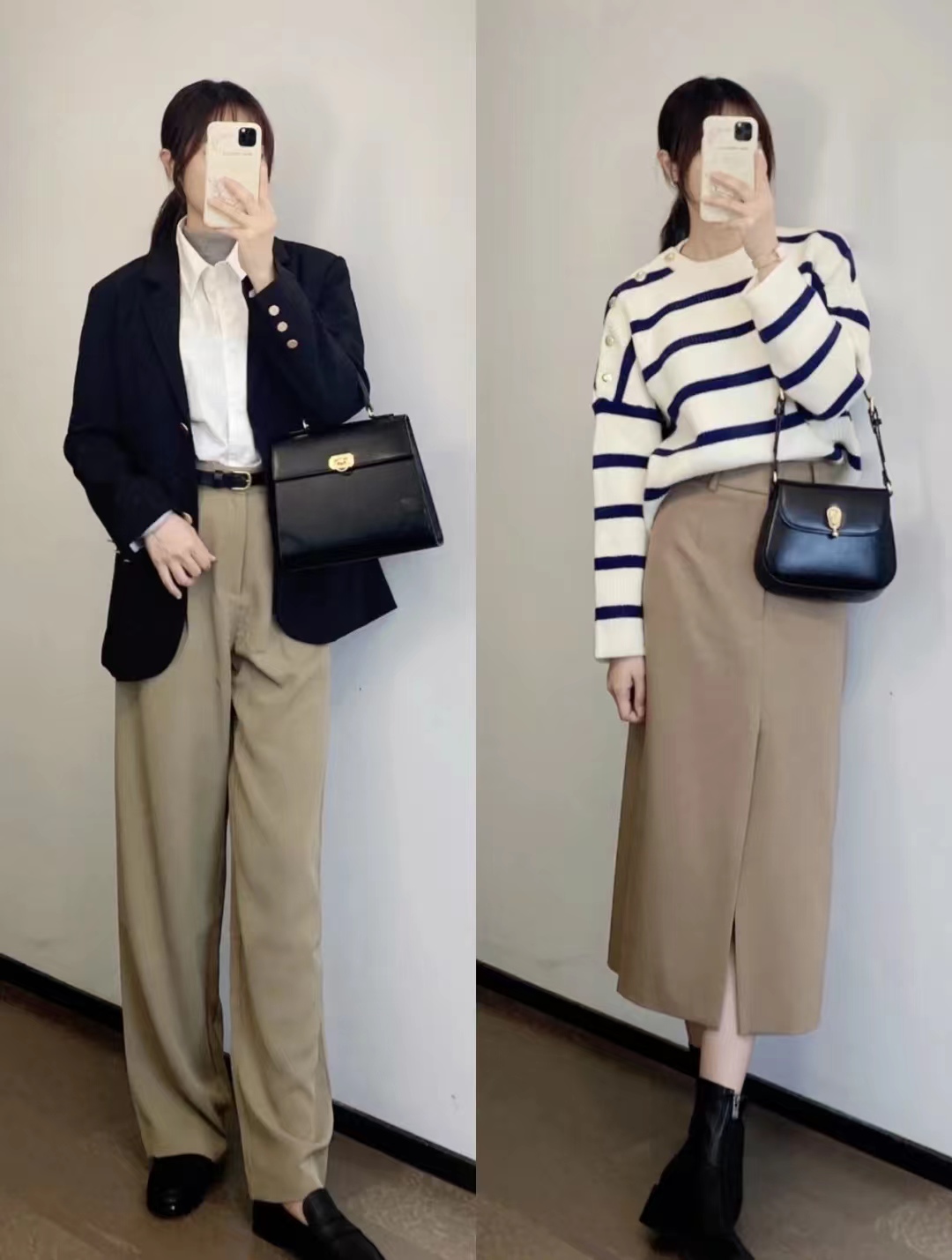 冬季穿搭女生韩系温柔套装,适合冬季15岁女生的时尚穿搭套装