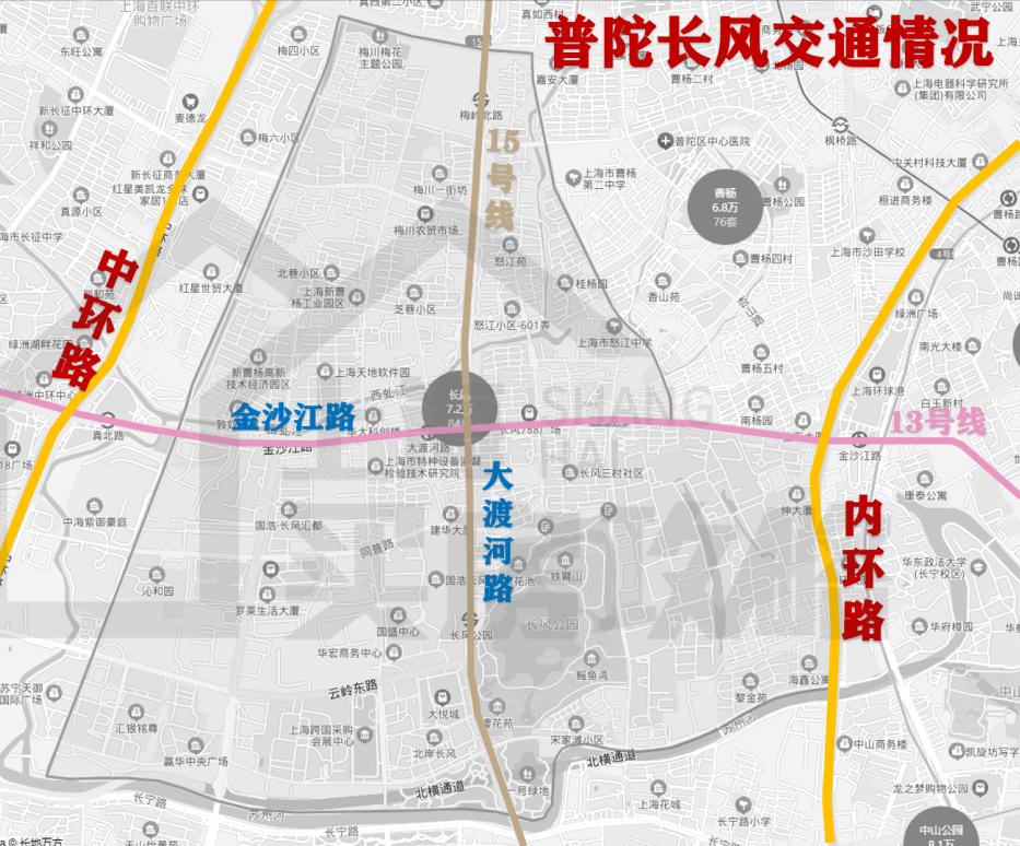 普陀中环内最好楼盘,普陀中环内最好的楼盘