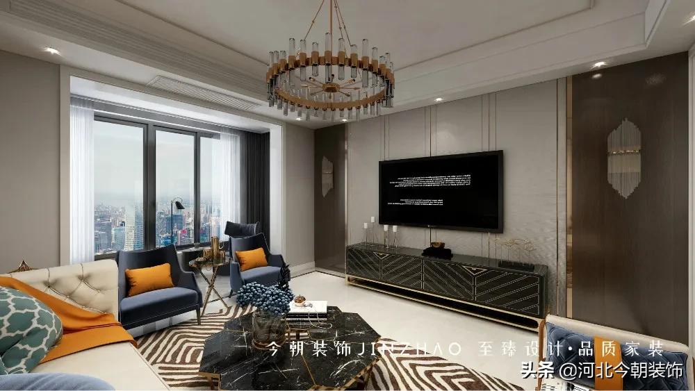 「案例精选」白金汉府130㎡现代轻奢，实用与颜值并存