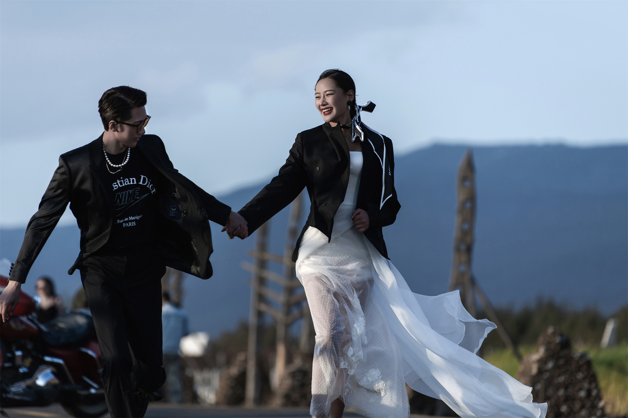 拍摄婚纱照的最佳姿势,拍婚纱照的十种姿势