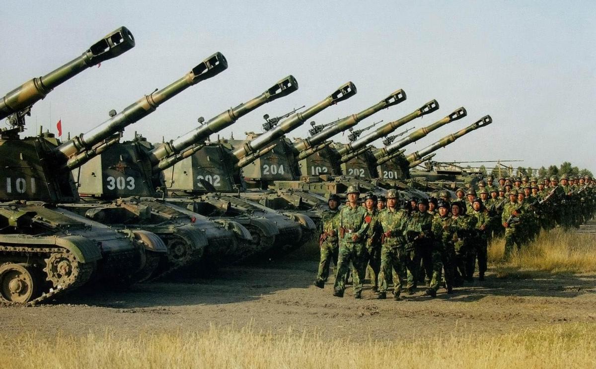 我军装备的火炮,解放军一个重炮旅有多少门炮