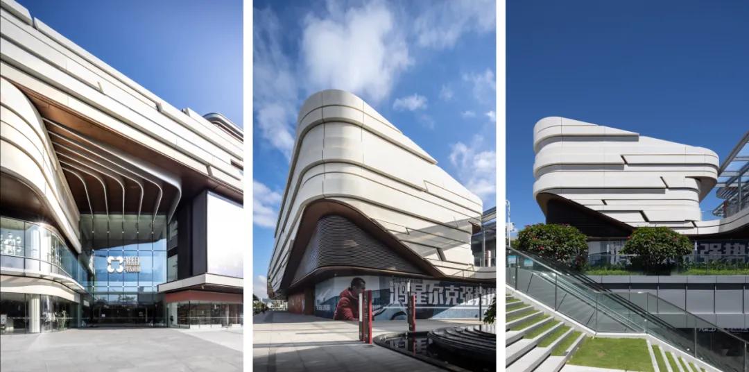 现代商业空间的庭院景观设计,现代简约景观空间