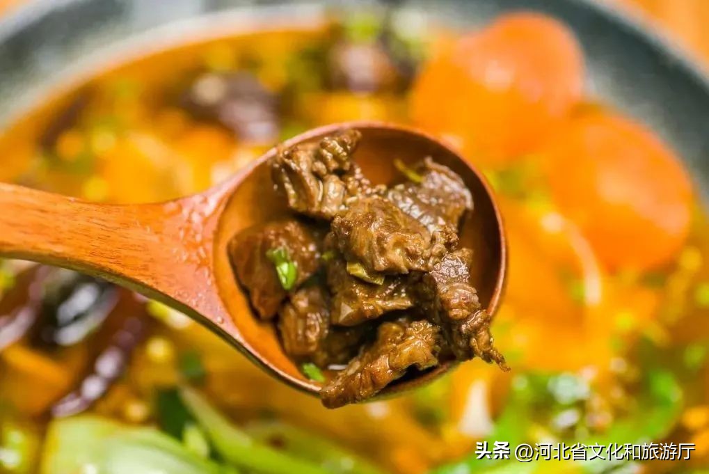 河北著名小吃安徽板面,正宗河北安徽牛肉板面