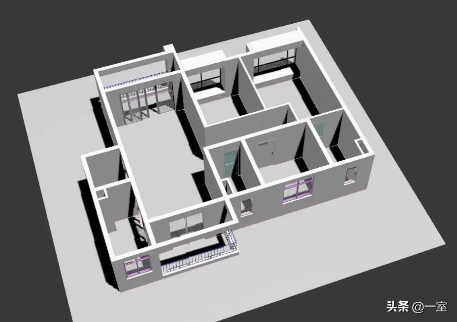 3d小场景模型简单易学,3d模型效果图全套