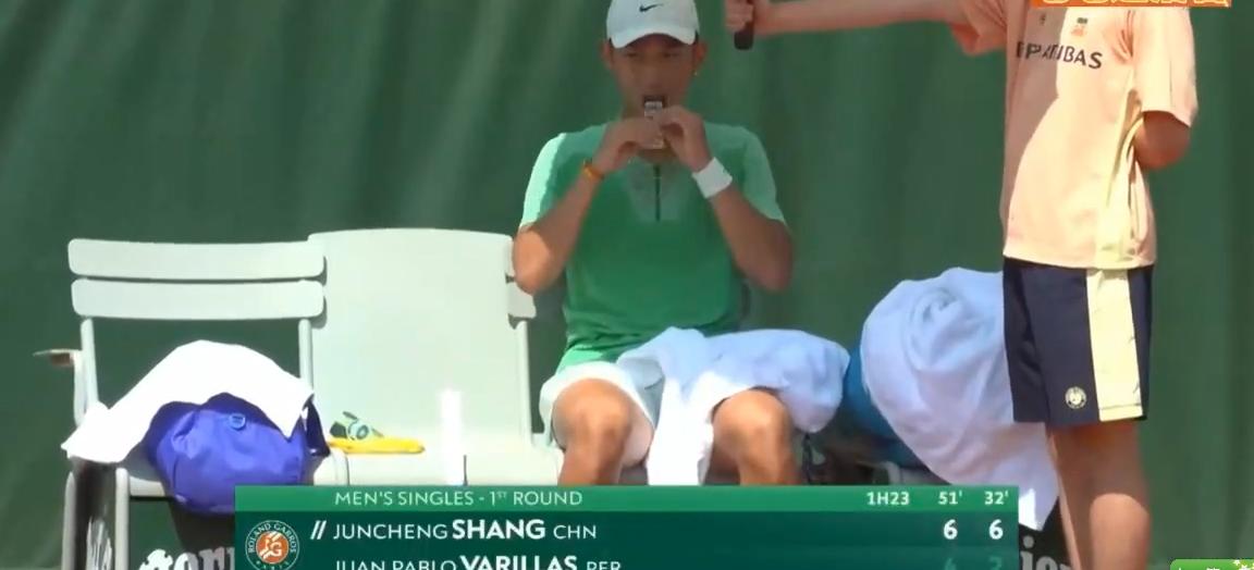 商竣程遗憾遭逆转,商竣程因伤退赛