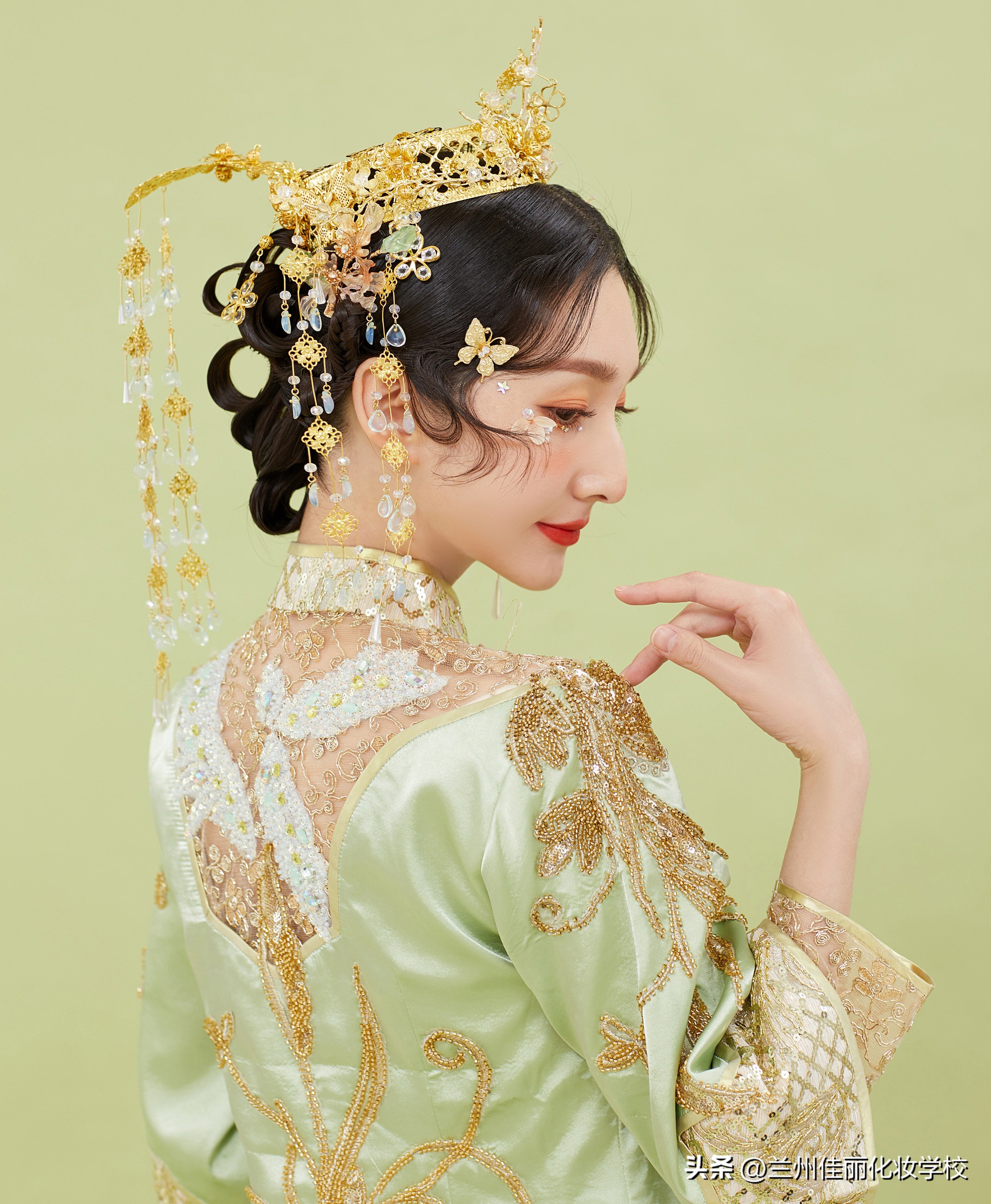 现在比较流行的新娘发型,最美新娘发型