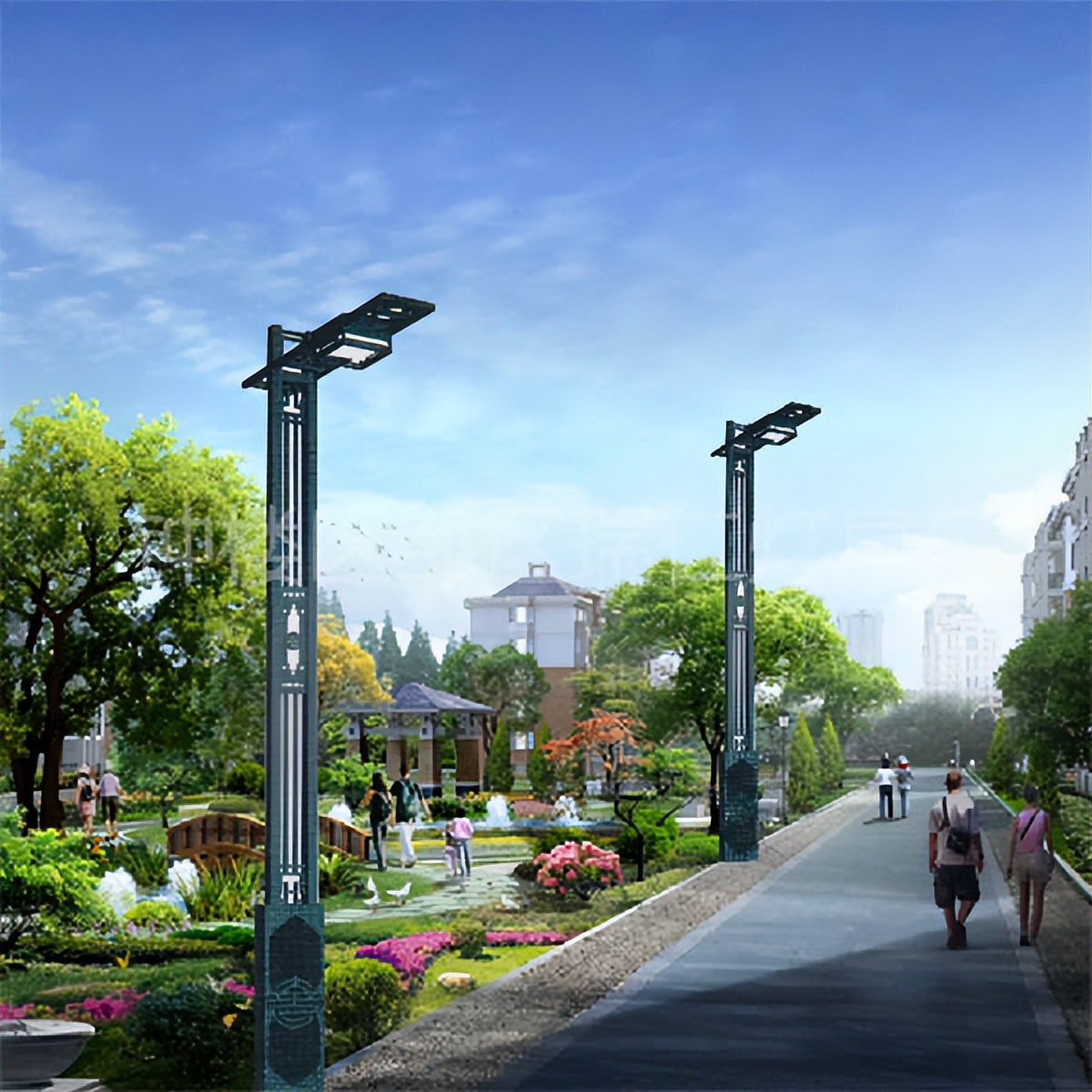 高效节能太阳能路灯怎么设置亮度,太阳能路灯真的会环保节能吗