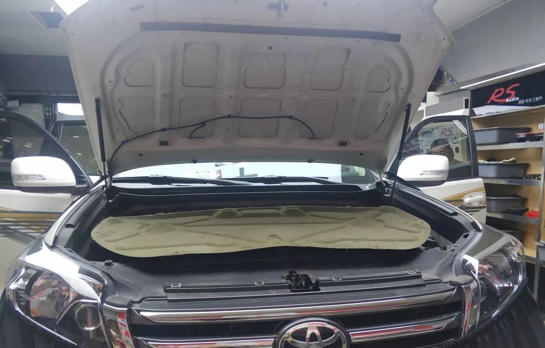 汽车隔音降噪测试丰田霸道,丰田霸道隔音