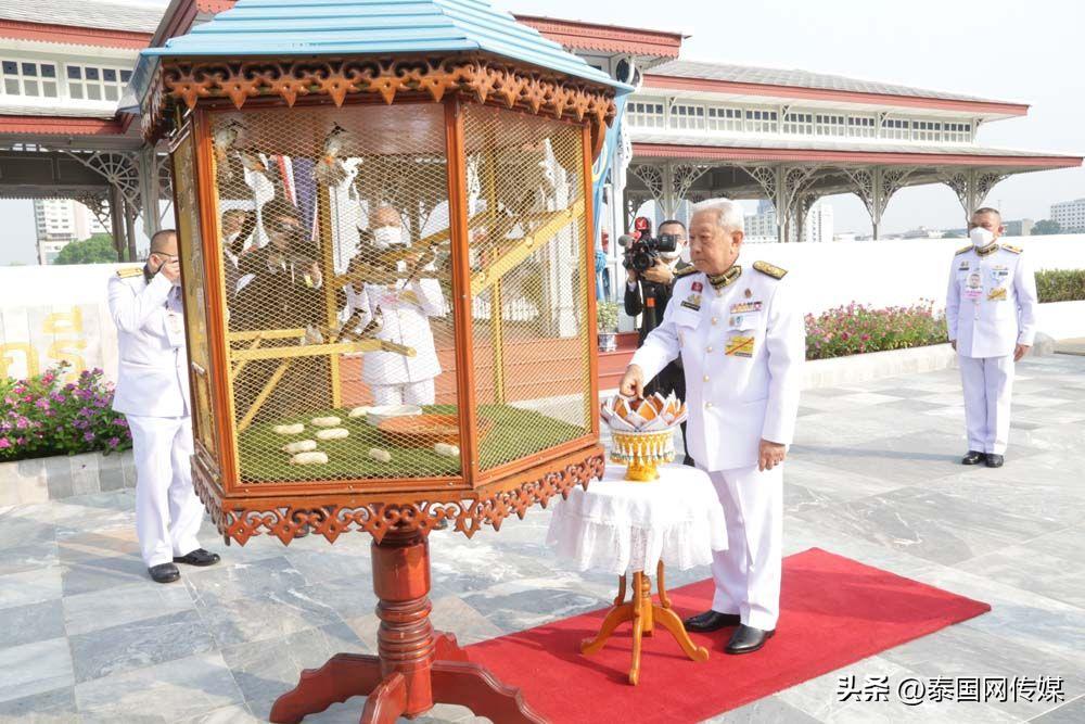 泰国提帮功王子诞辰国王委派枢密院主席举行放生功德仪式
