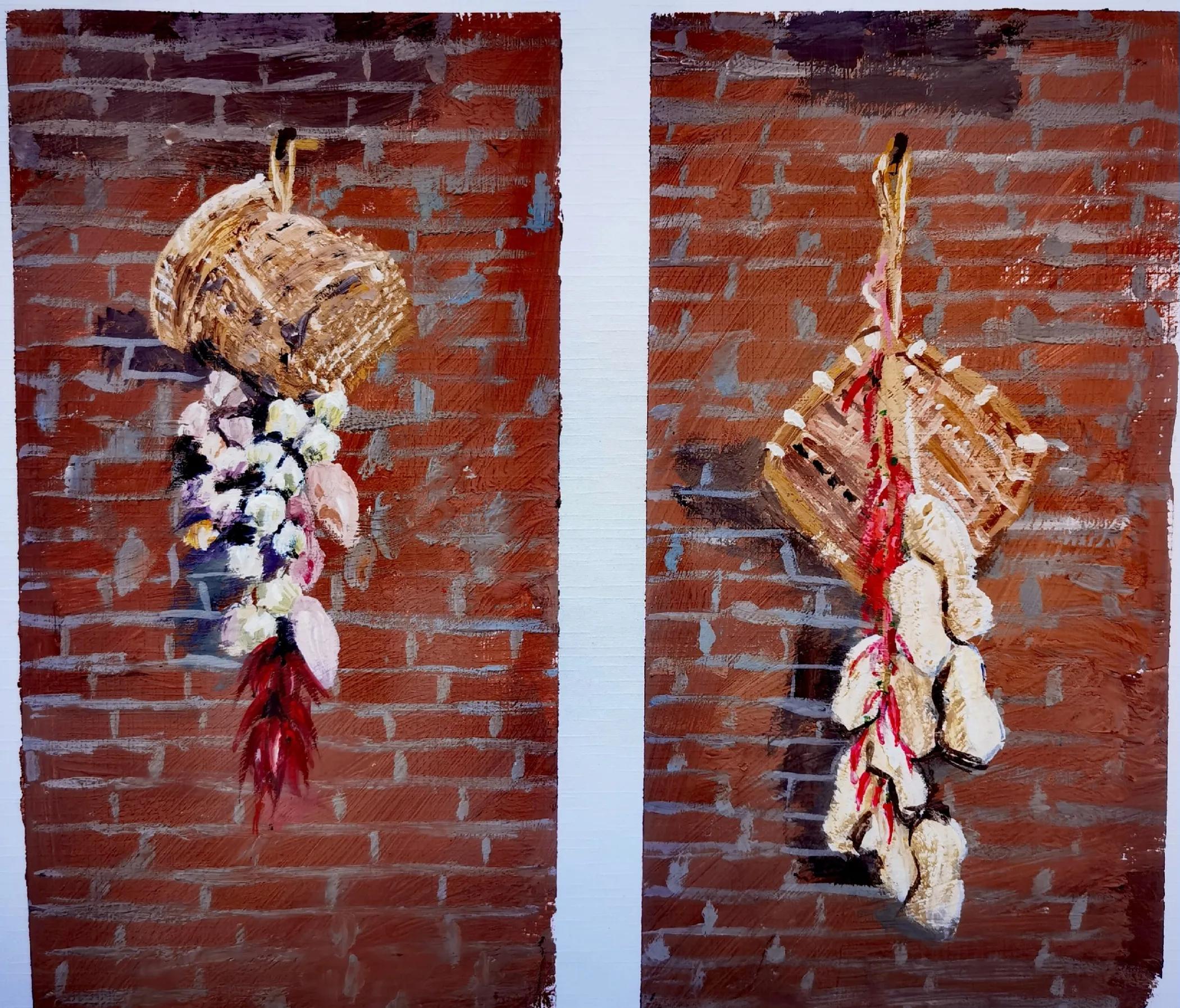 叶县迎国庆书画展,叶县融通实验高中国庆画展