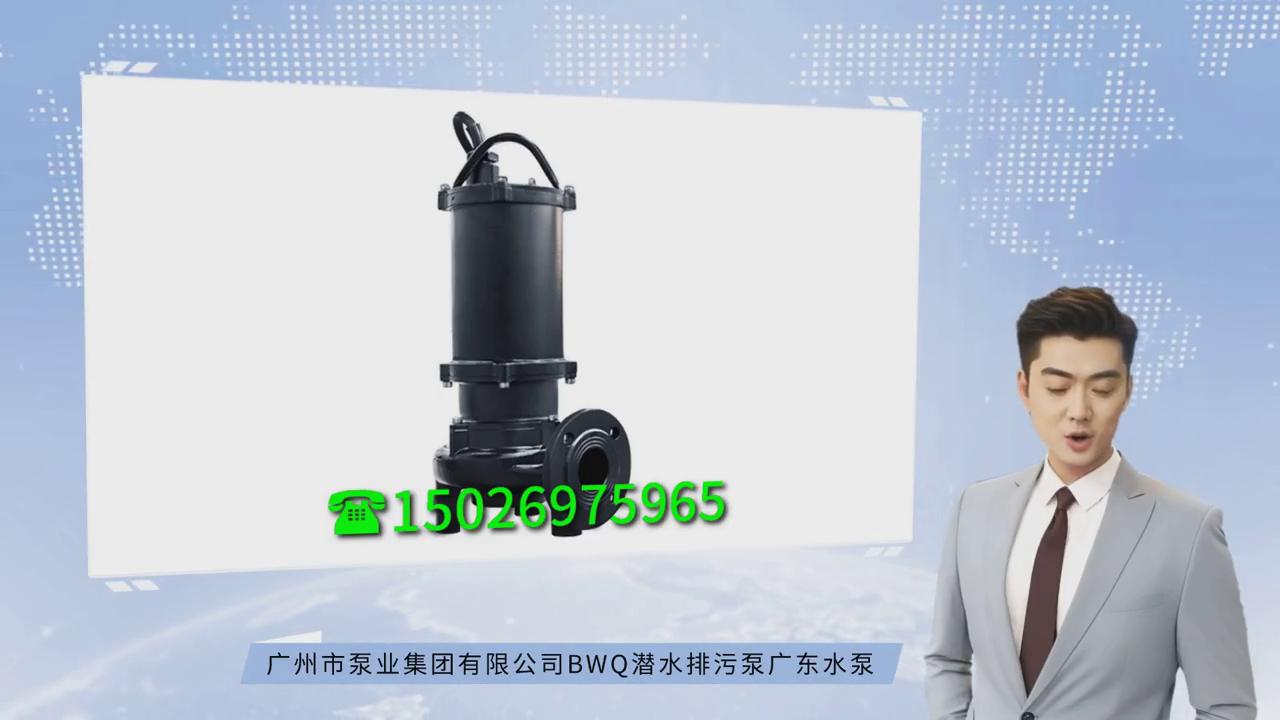 广州市白云泵业集团有限公司BWQ潜水排污泵广东白云水泵